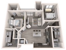 3 комнаты, 122 кв.м.