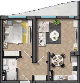 2 комнаты, 78,20 кв.м.