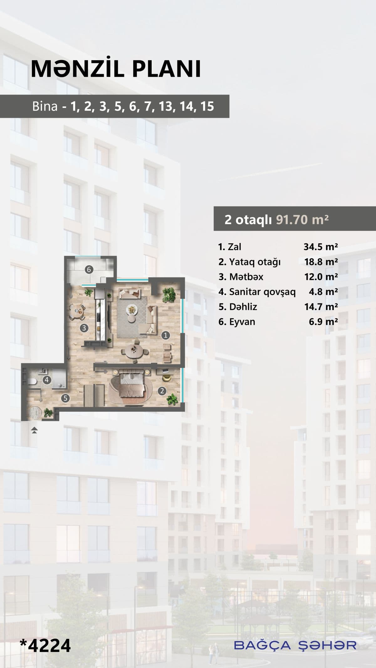 Sumqayıt Bağça Şəhər - 2