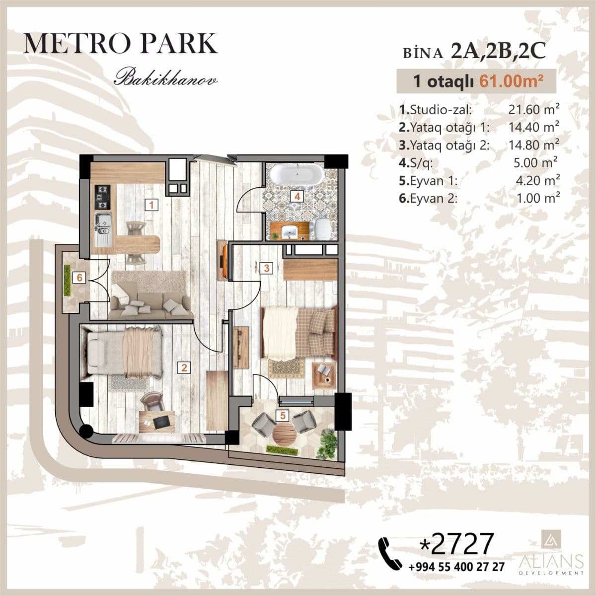 Metro Park Bakikhanov - 2