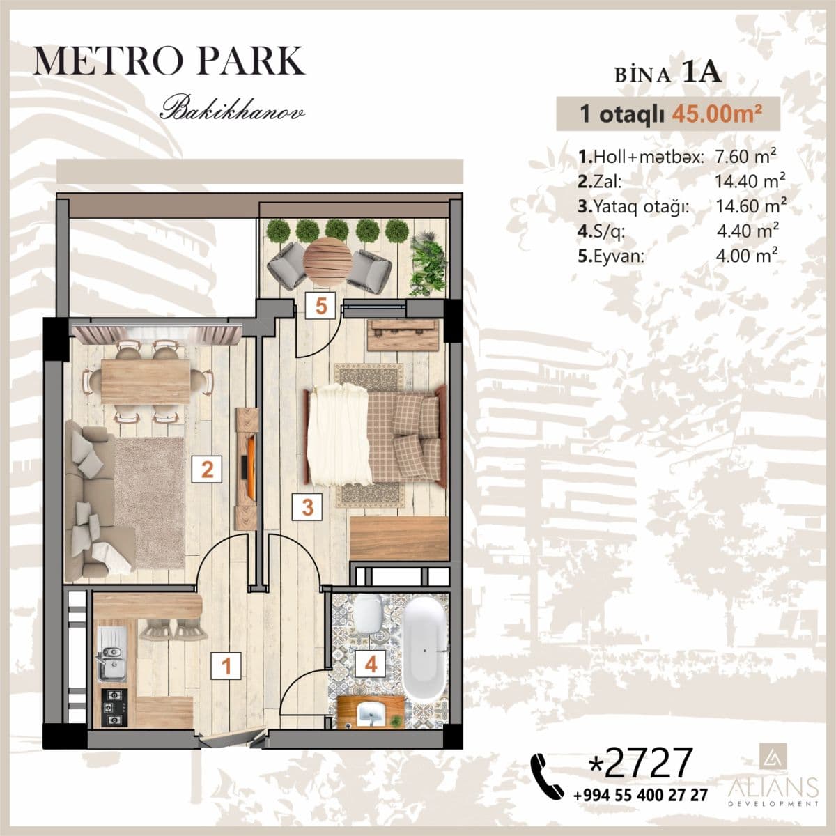 Metro Park Bakikhanov - 2