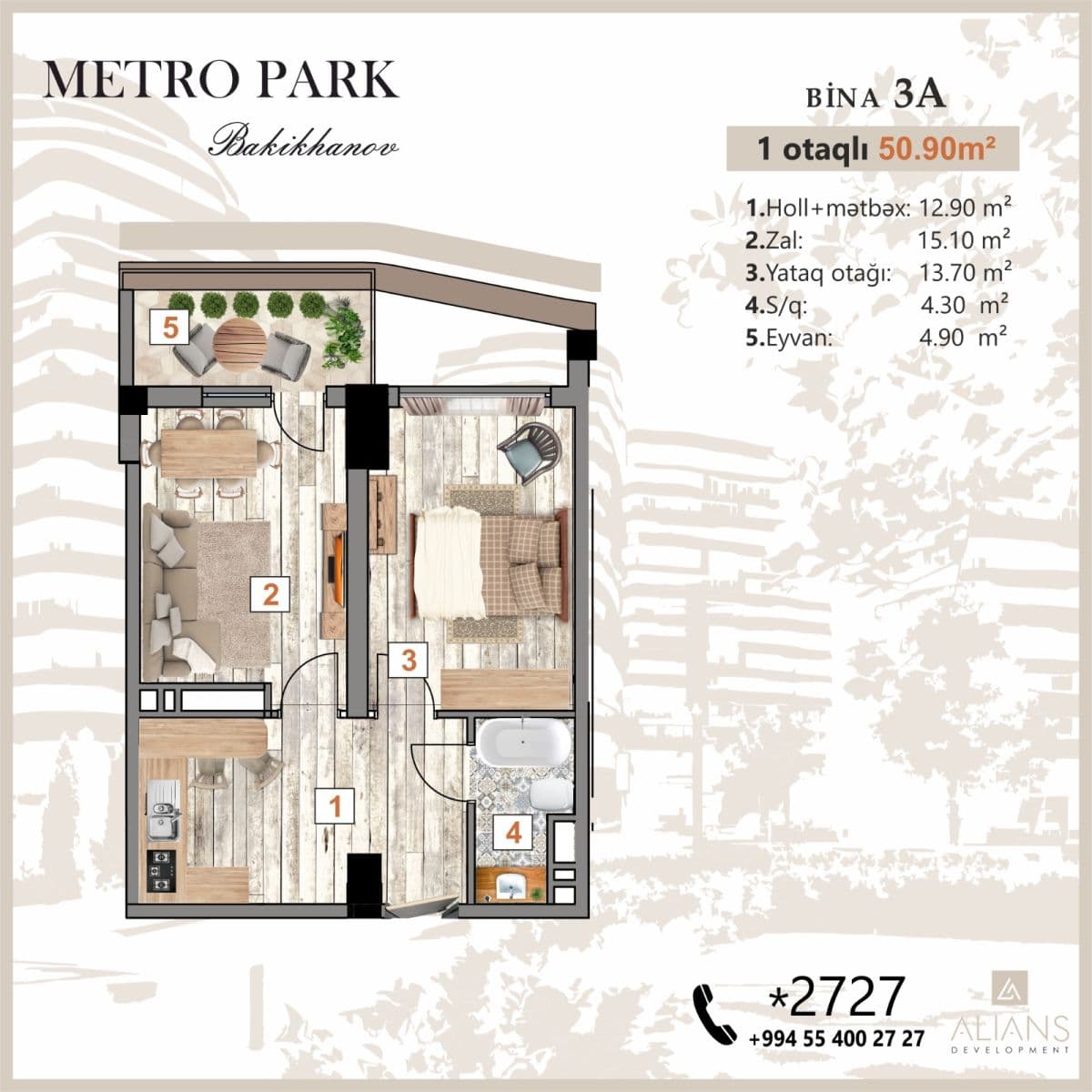 Metro Park Bakikhanov - 2