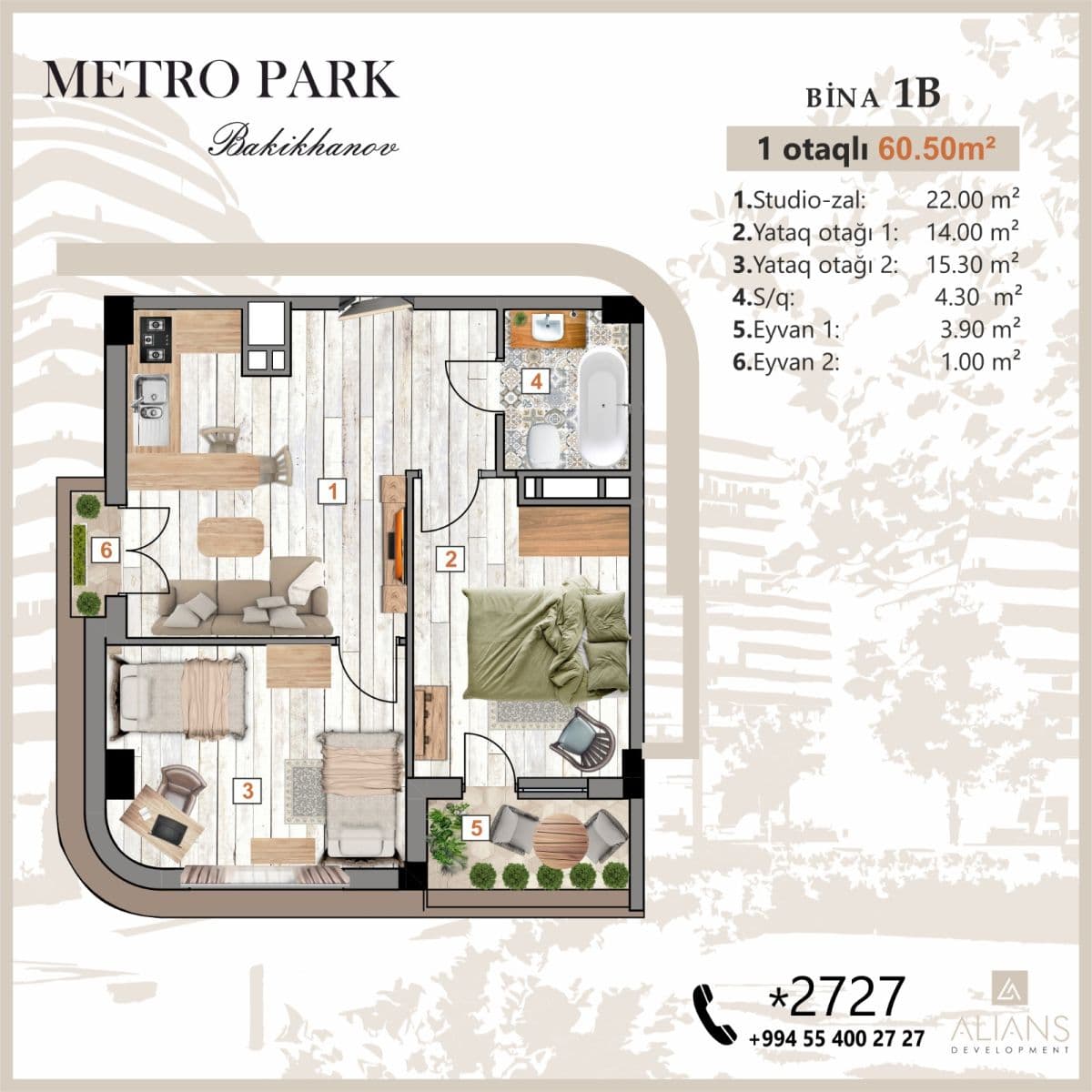 Metro Park Bakikhanov - 2
