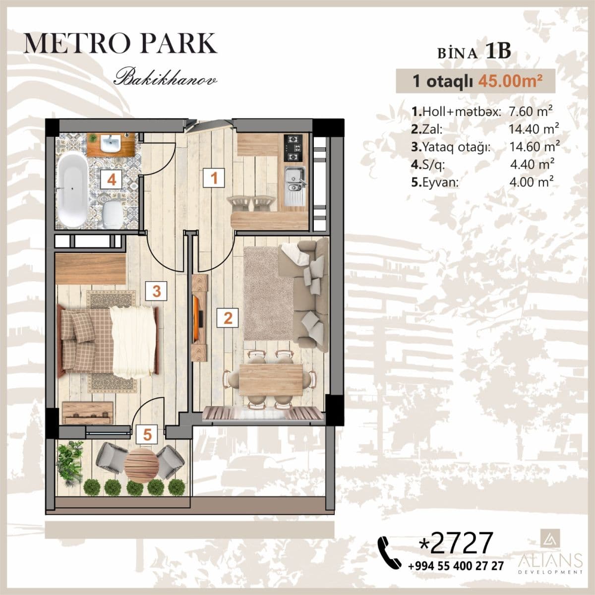 Metro Park Bakikhanov - 2