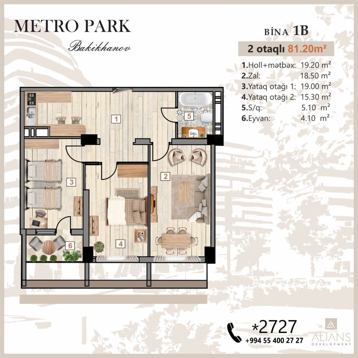 Metro Park Bakikhanov - 2