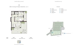 136 kvm, 2 otaqlı mənzil