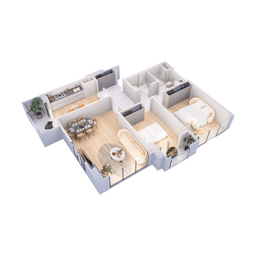 Park Yasamal 3 комнаты 87,60 квм