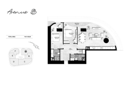 118.74 kvm, 3 otaqlı mənzil