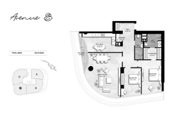 138.78 kvm, 3 otaqlı mənzil