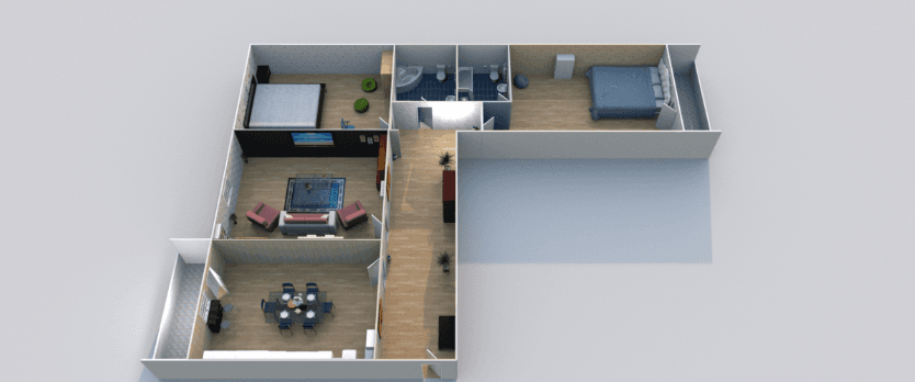 Bakı - Cənub Qapısı 3 otaqli 118,92 kvm