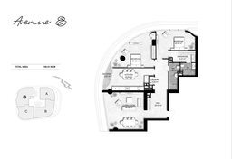 168.41 kvm, 3 otaqlı mənzil