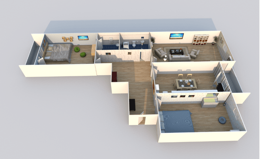 Bakı - Cənub Qapısı 3 otaqli 131,68 kvm