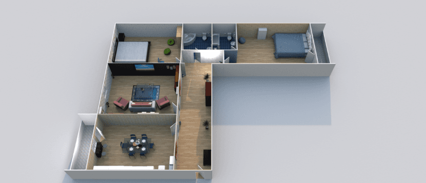 Bakı - Cənub Qapısı 3 otaqli 117,30 kvm